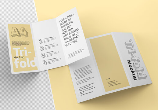 Brochure mockup